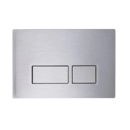 product cut out image of Roper Rhodes Plaza Anti Fingerprint Stainless Steel Dual Flush Push Plate TR9019